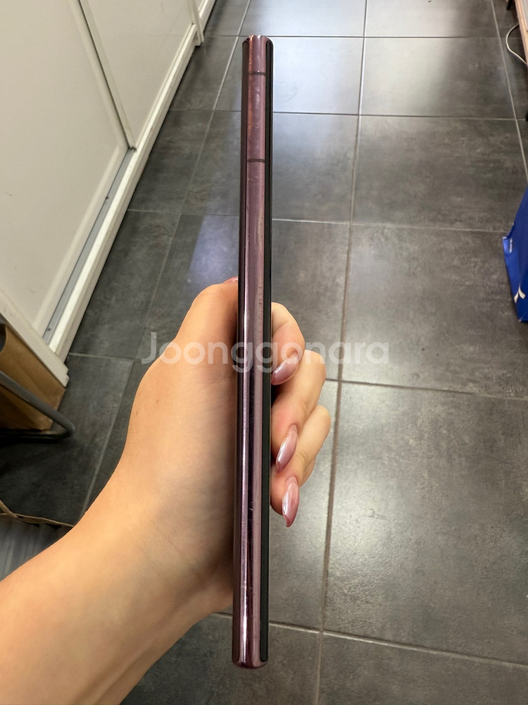 무잔상)갤럭시S22울트라 256GB 버건디/ Y960--6