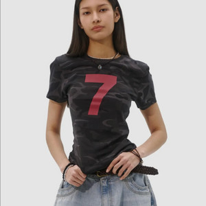 반택포)새상품)테이크이지 카모 넘버링 숏 슬리브