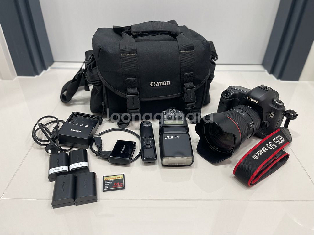 캐논 EOS 5D 마크3 카메라 팝니다. 오삼막,렌즈--0