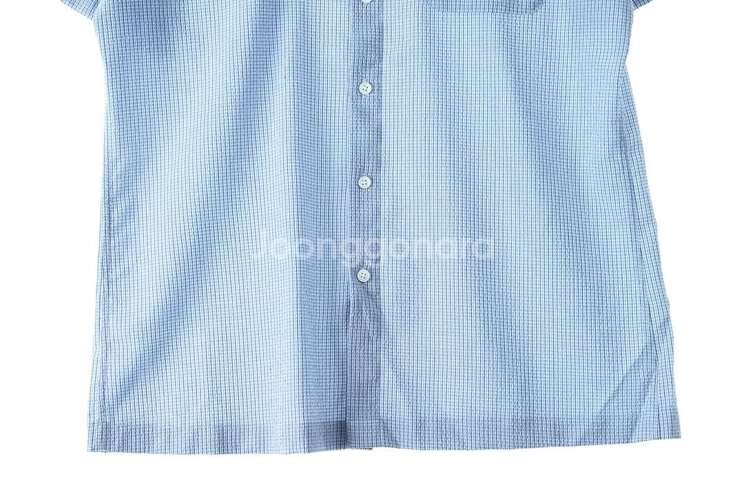 (L) 닥스 반팔셔츠 남방 시어서커 하늘색--1