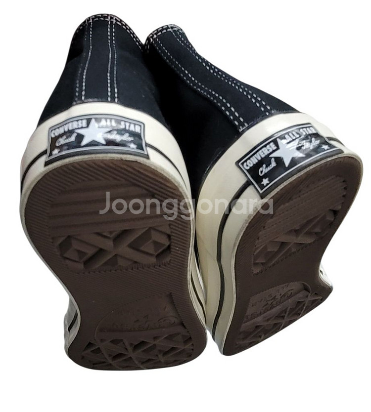컨버스 척테일러 블랙 하이290 새제품--3