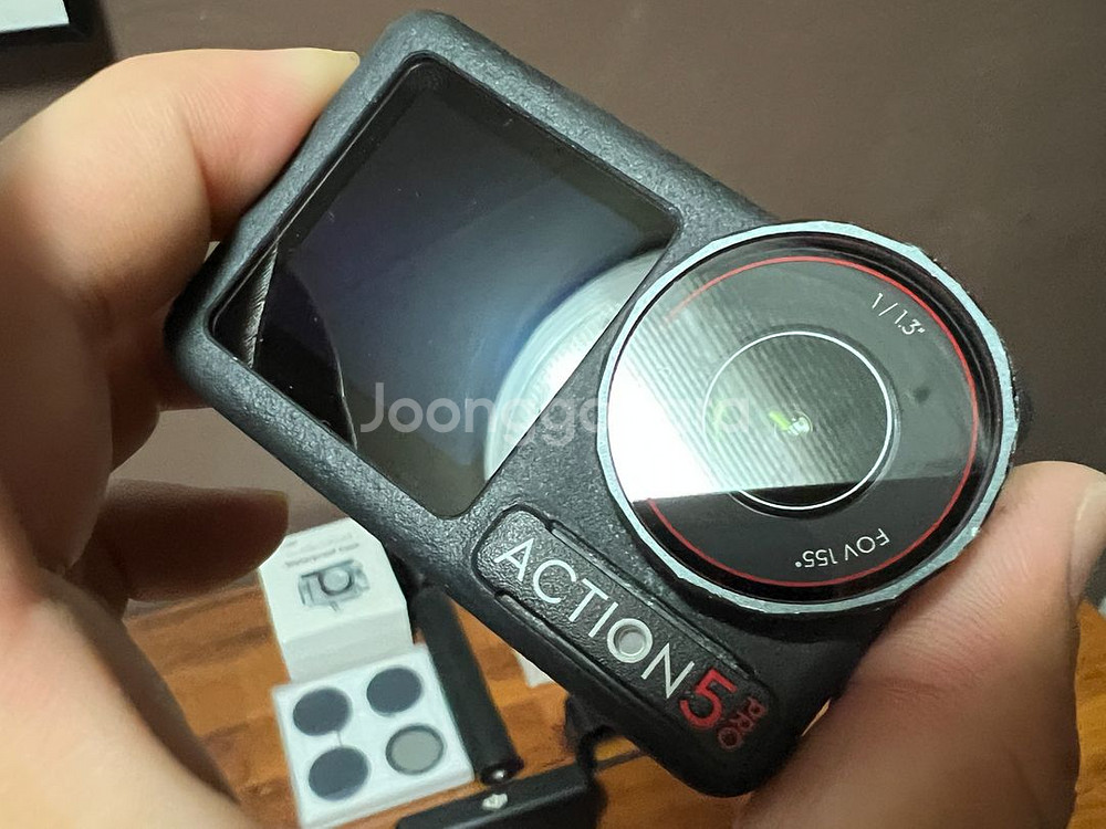 DJI 오즈모 액션5 프로 + 배터리 스틱 외--1