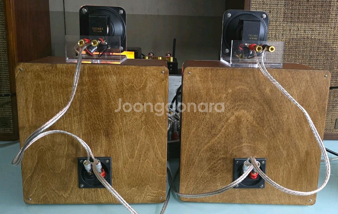 알텍 755e 스피커 + 알니코 트위터--4