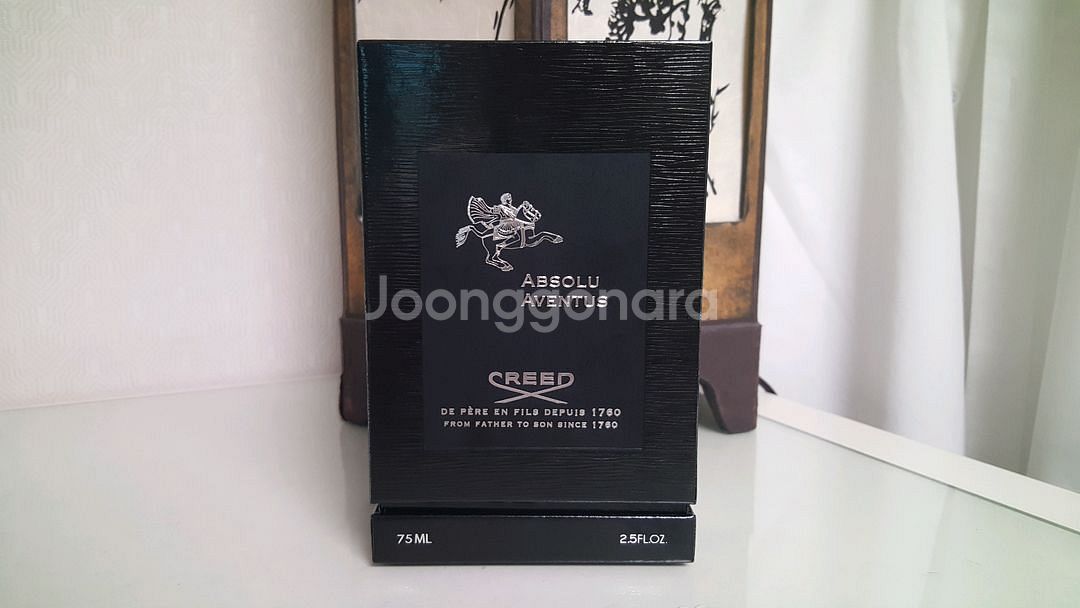 [국문택,미개봉] 크리드 향수 앱솔루 어벤투스 75ml--1