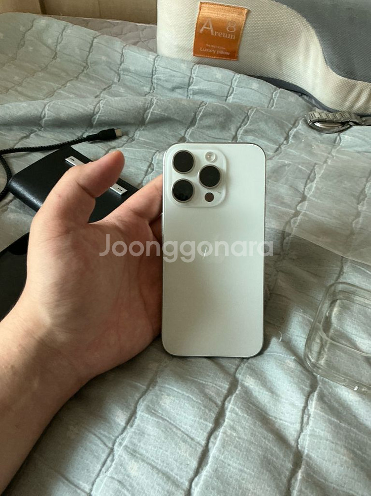 아이폰 15 pro 128 박스 o--0