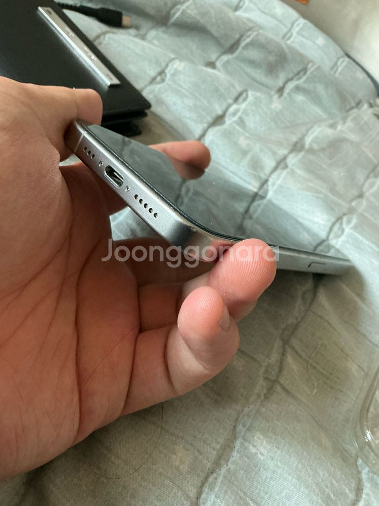 아이폰 15 pro 128 박스 o--6
