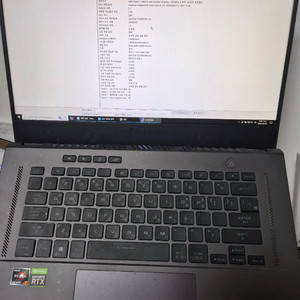 ASUS ROG 제피러스 G15 GA503QM 노트북