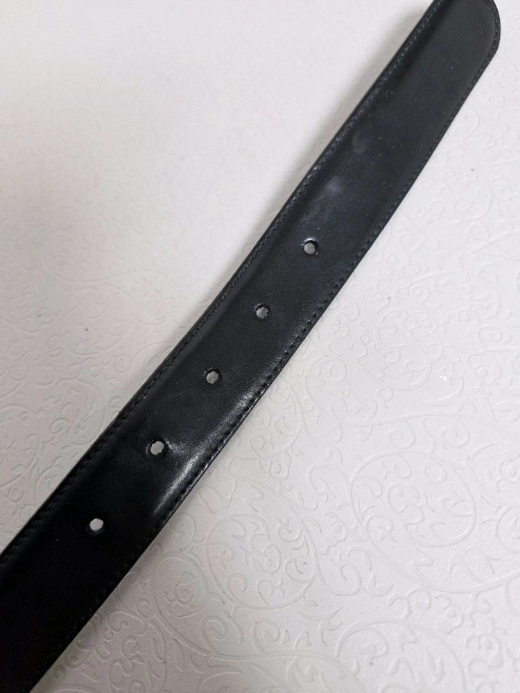버버리 금장 양면 가죽벨트 이미지