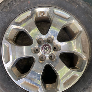 더뉴 모하비 크롬 18인치휠타이어 4개