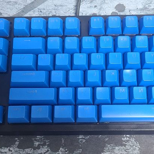 HACKER 기계식 키보드 K995 V3 + 파란샌키캡