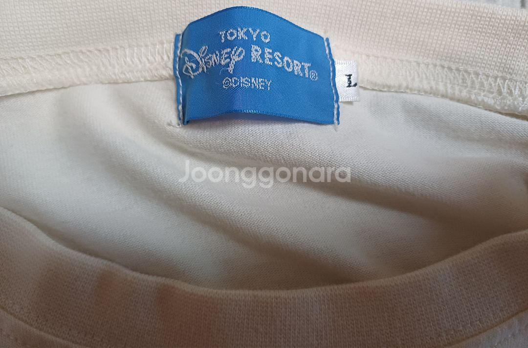도쿄 디즈니랜드 리조트 반팔티 L size--3