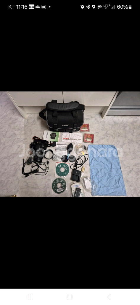 캐논 EOD 600D 카메라--2