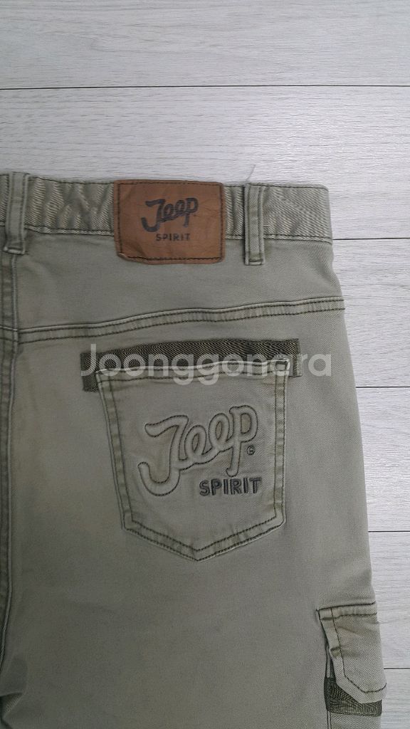JEEP(정품) 카고 청반바지(사방스판) 30~31인치--7