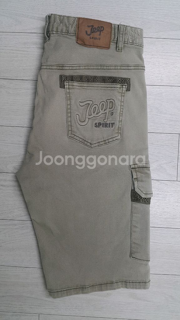 JEEP(정품) 카고 청반바지(사방스판) 30~31인치--8