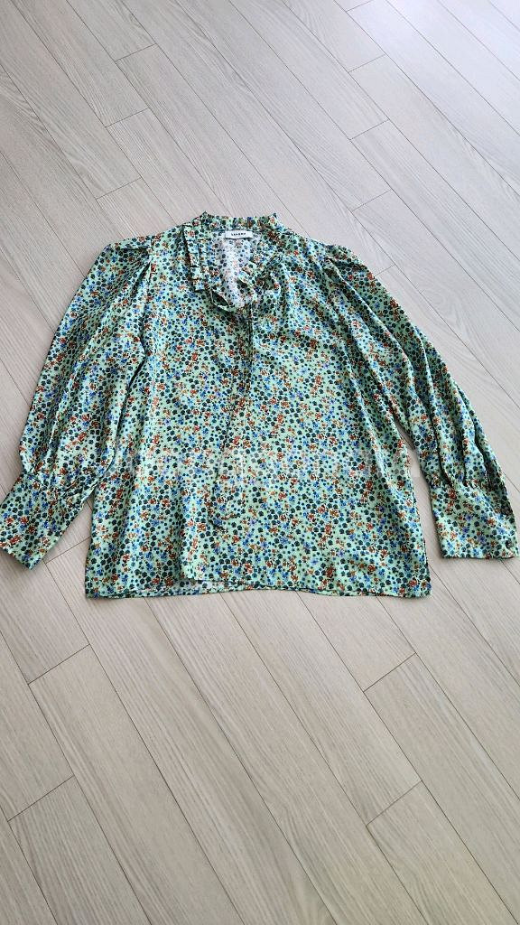 SANDRO 산드로 리버티 플라워 블라우스--0