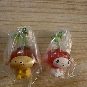 산리오 체리스윙 사쿠란보 키링 가챠 마이멜로디 폼폼푸린