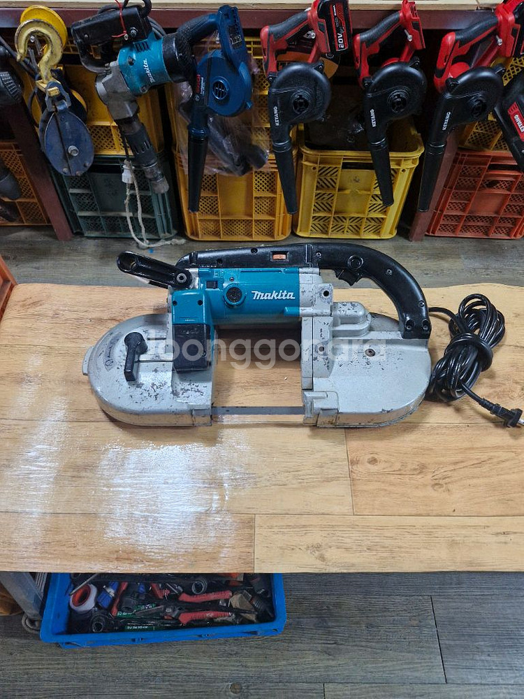 [정품]마끼다밴드쏘2107F 휴대용밴드쏘 재팬 속도조절--0