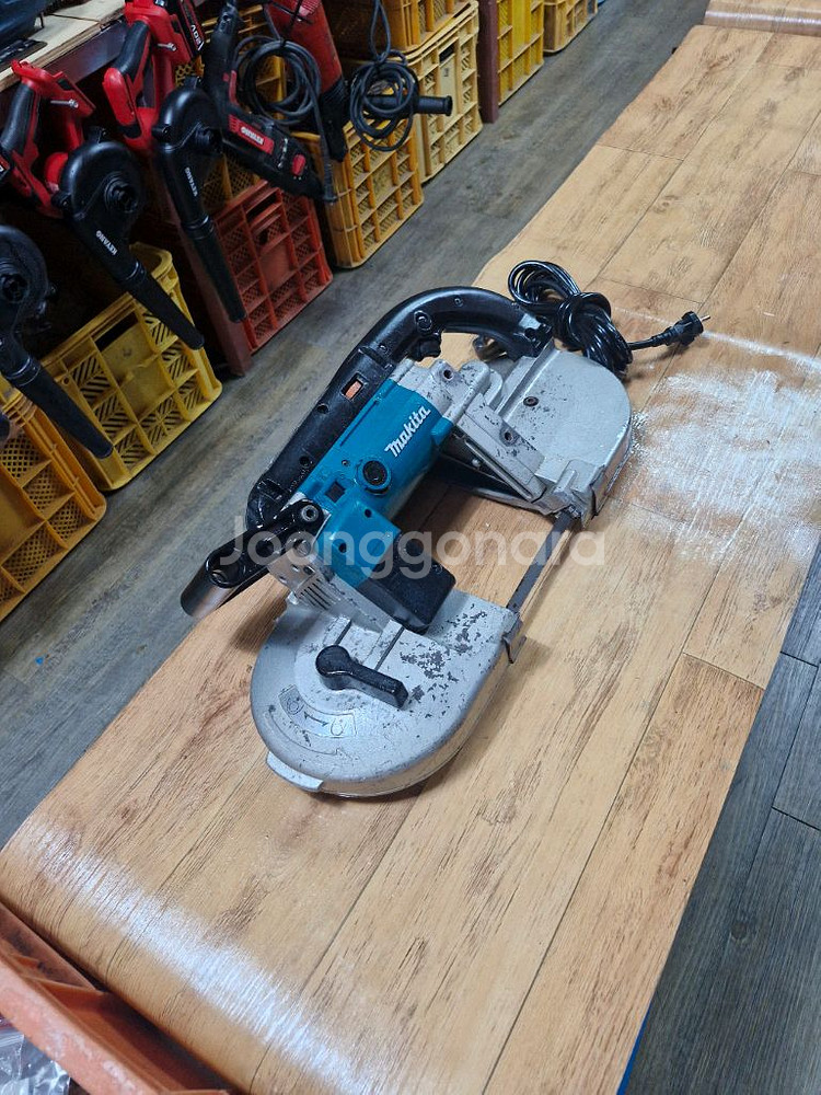 [정품]마끼다밴드쏘2107F 휴대용밴드쏘 재팬 속도조절--5