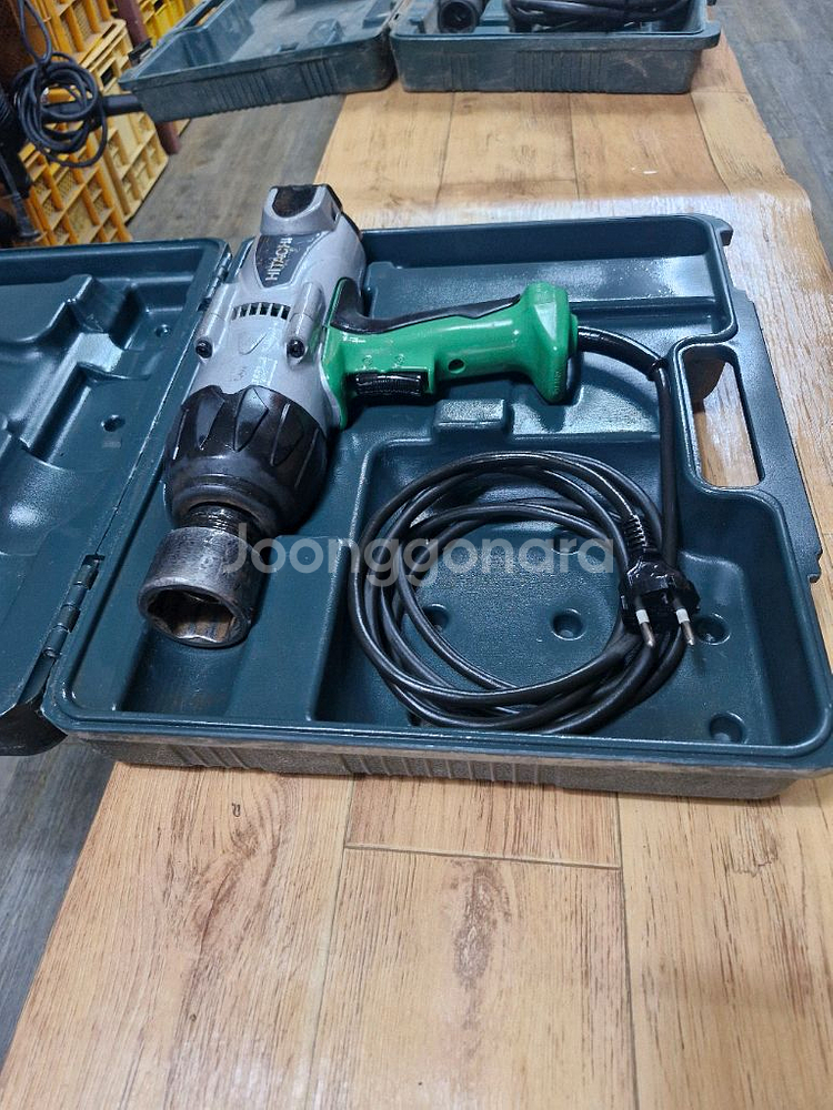 HIKOGI히타치임팩렌치 WR22S 3/4인치 철골--4
