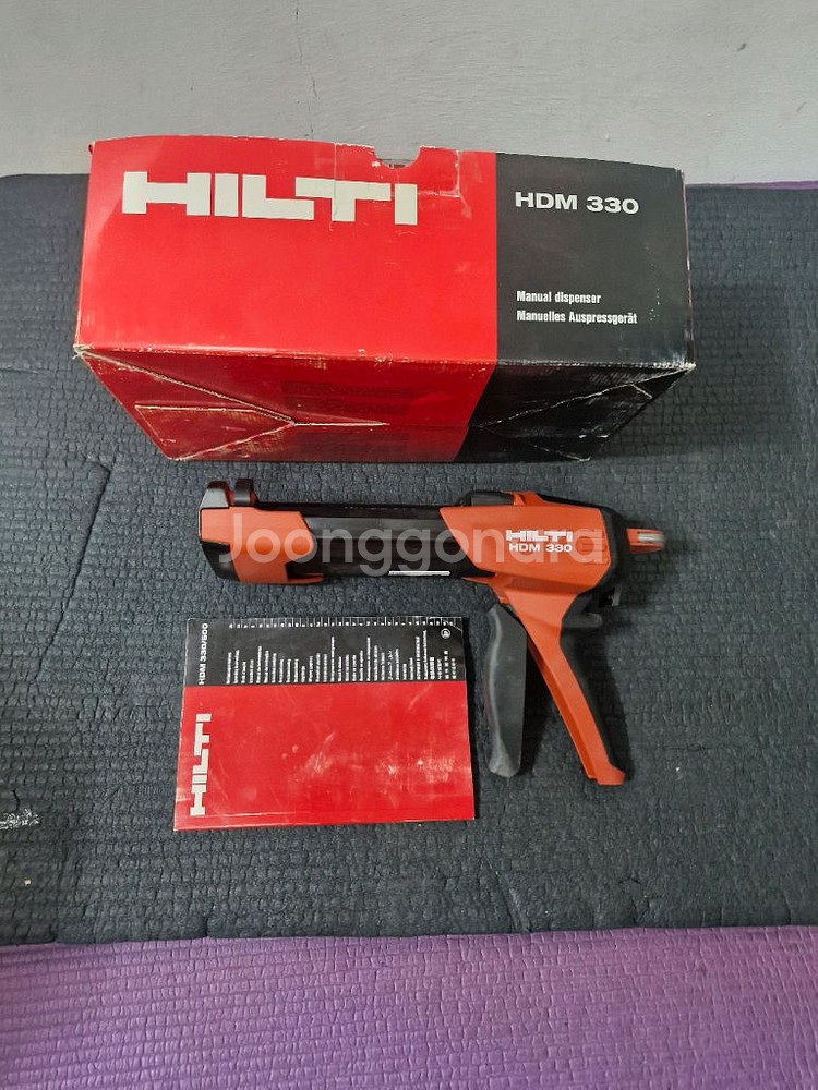 [HILTI]힐티케미칼앙카건 힐티디스펜서 HDM330--6