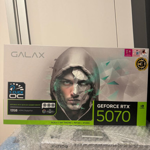 [새상품] 갤럭시 GALAX RTX 5070 EX GA