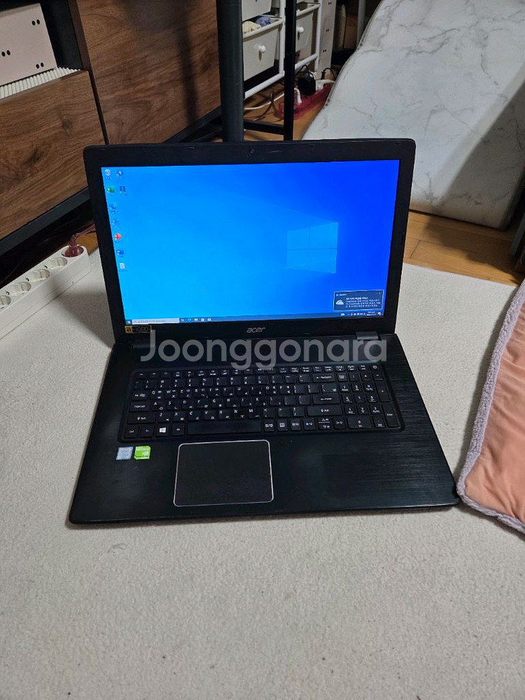 에이서 노트북 i5-6200u 램8 SSD256 17.--0