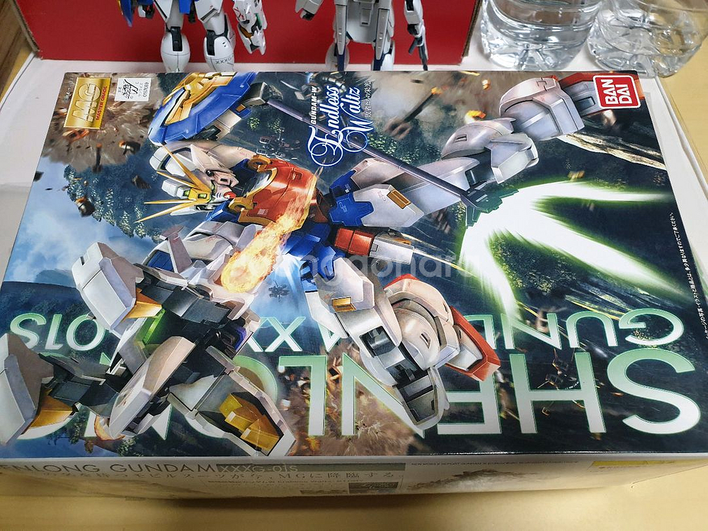 MG 셴롱 F91 건담 가조립 조립품 2종 일괄 쉔롱--3