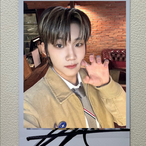 더윈드 박하유찬 싸인 폴라로이드