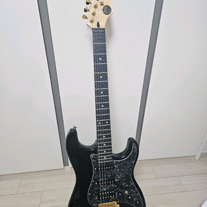 고퍼우드 일렉기타 black 500