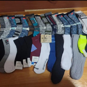 남성용 양말 30켤레