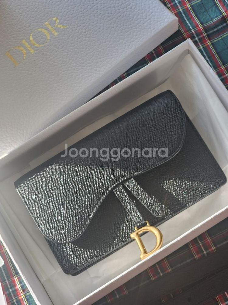 디올 Dior 미니 새들 가방 파우치 스트랩 정품--7