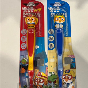 뽀로로 히어로즈 소방관&의사 칫솔 일괄 판매합니다