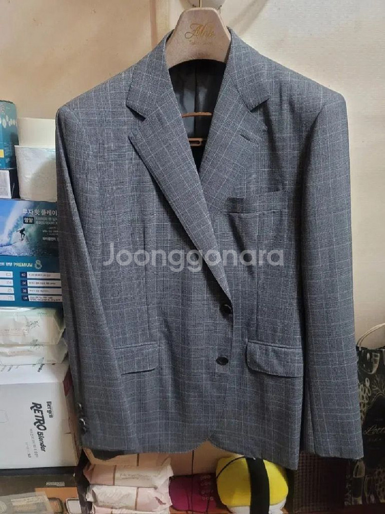 Sartoria 체크 정장--0