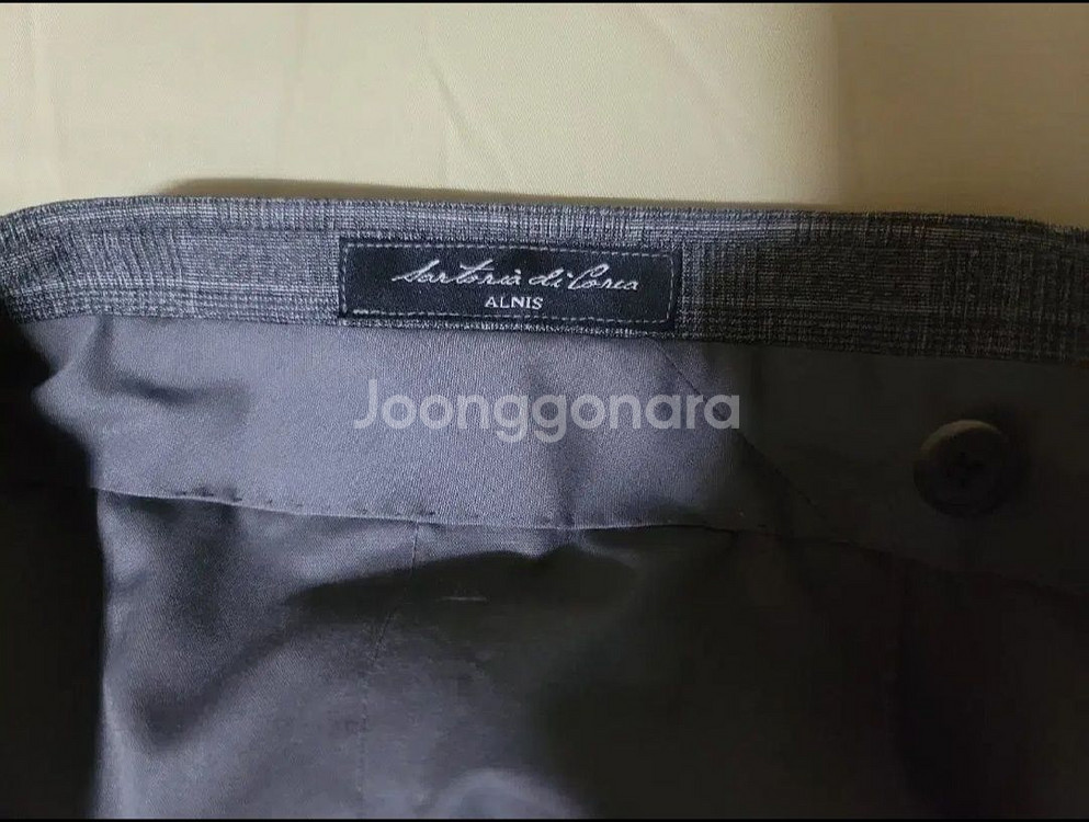 Sartoria 체크 정장--7