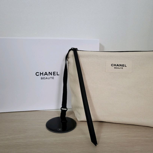 정품) 샤넬 베이지 파우치 (코스메틱)