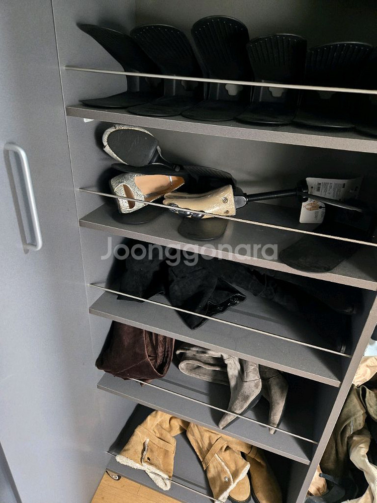 바퀴로 끌어서 한눈에 정리보이고 최강수납력 선반장--3