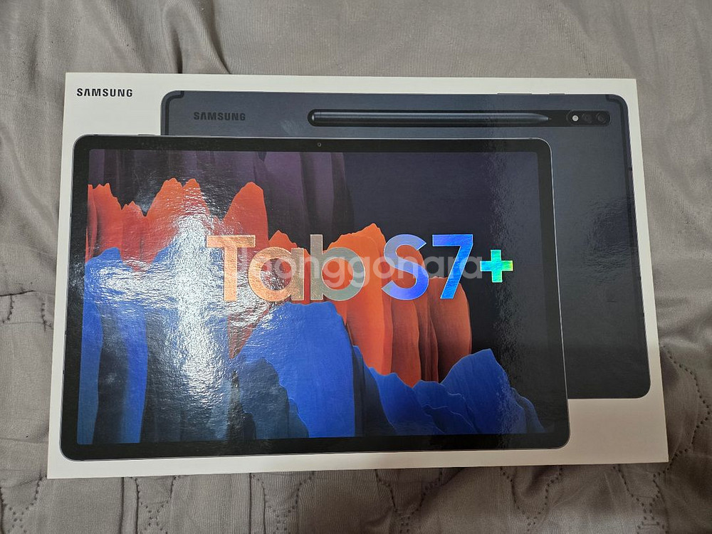 갤럭시탭s7+ 256GB 와이파이 미스틱 블랙 판매--0