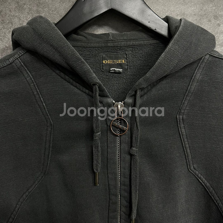 [95] 디젤 빈티지 워싱 후드집업--1