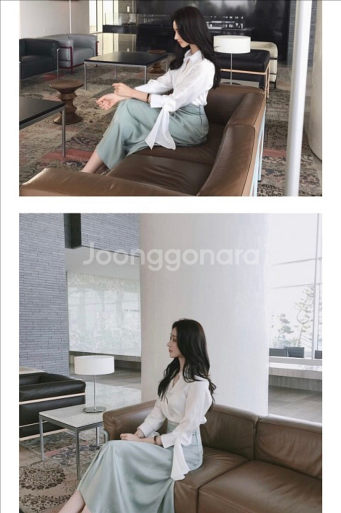 라벨르블랑 허브스커트--0