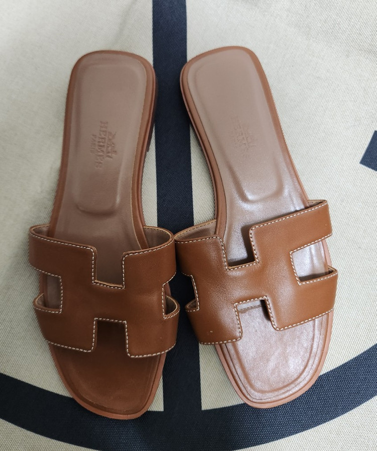 [에르메스] 240mm 슬리퍼--4