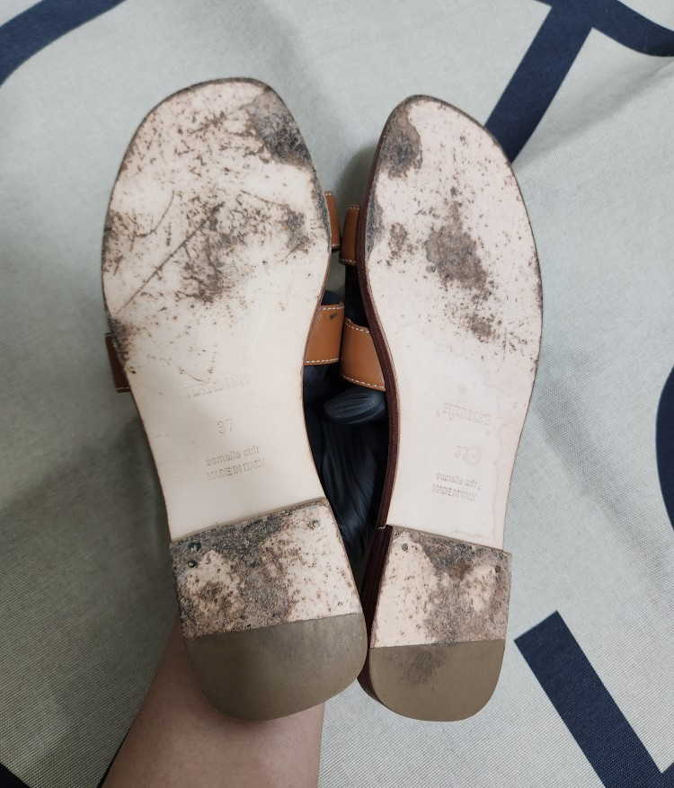 [에르메스] 240mm 슬리퍼--3