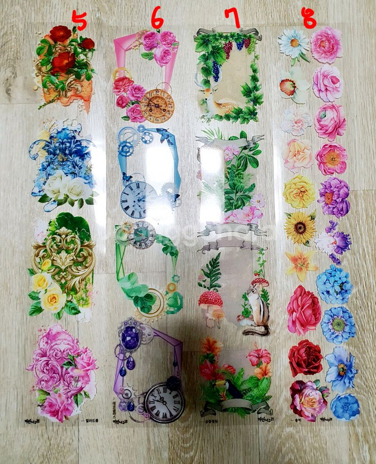 (처분) 다꾸 대폭디테컷 8종 세트--1