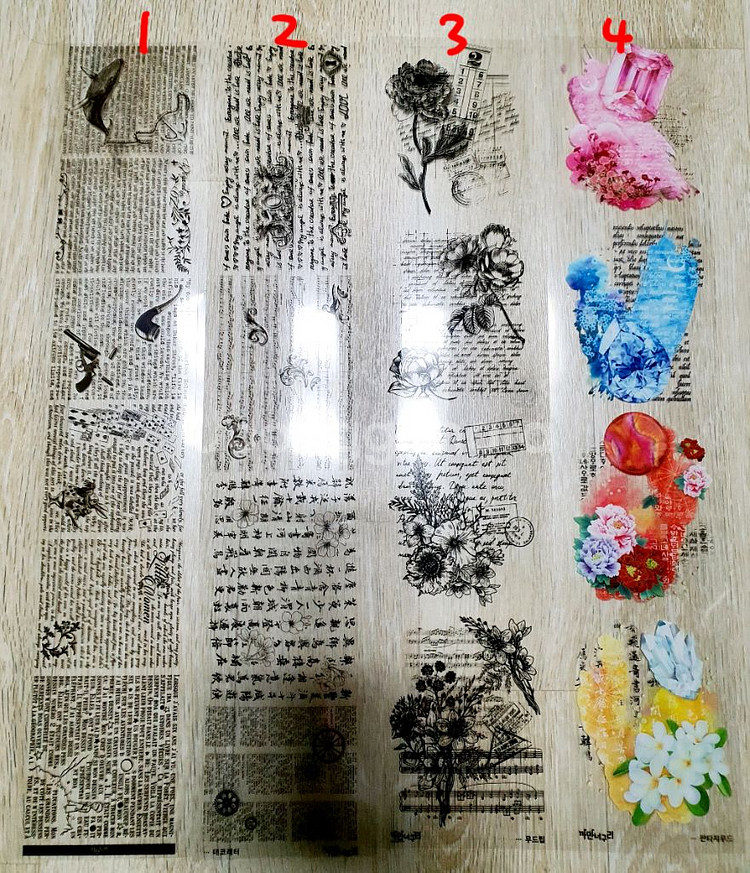 (처분) 다꾸 대폭디테컷 8종 세트--0