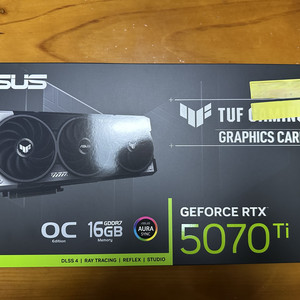 미개봉 아수스 Tuf 5070ti 팝니다