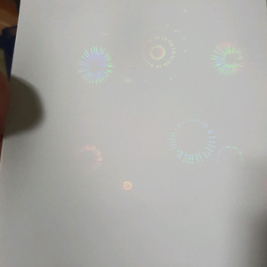 (처분) (4장) A5 홀로그램 시트지 다꾸 폴꾸 탑꾸