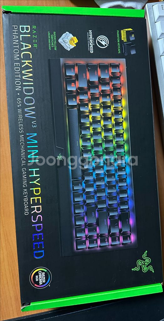 RAZER Blackwidow 레이저 블랙위도우 V3--0