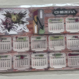 던파 던전앤파이터 강남 팝업 키메라 아크릴 달력