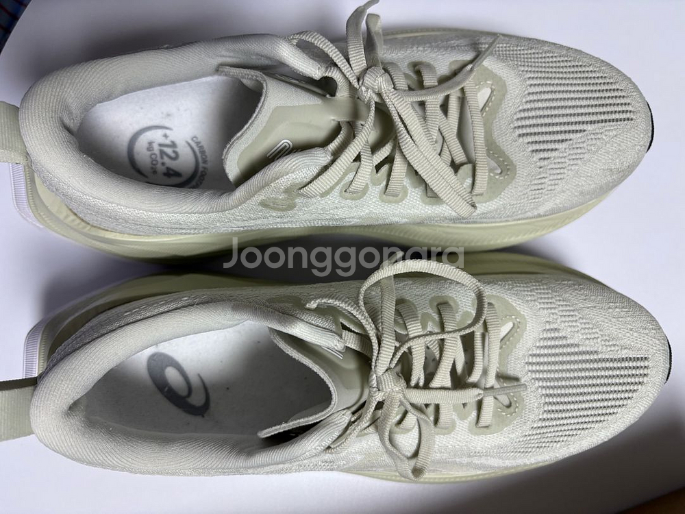 아식스 슈퍼블라스트2 Lake grey 240사이즈--0