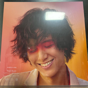 후지이 카제 LOVE ALL 2집 미개봉 LP