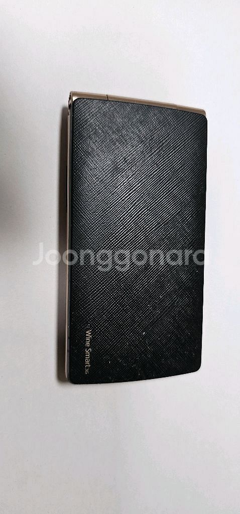 LG T480S 와인 스마트 3G 폴더폰--2
